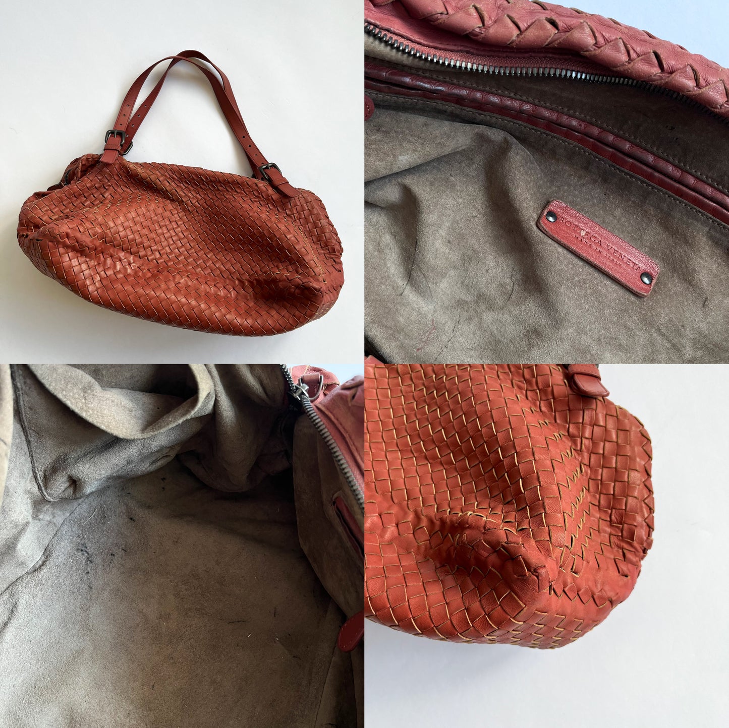 Bottega Veneta Intrecciato Bag Toasted Mauve