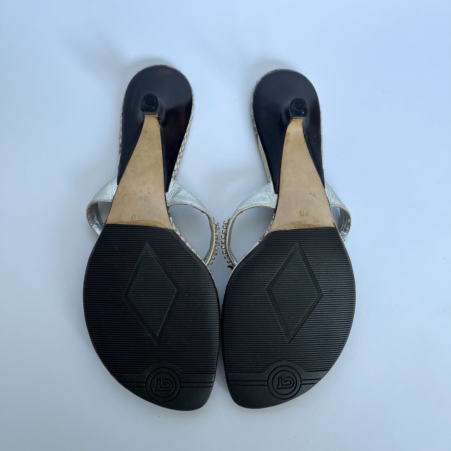 Giuseppe Zanotti Gemstone Thong Mules (40 EU)