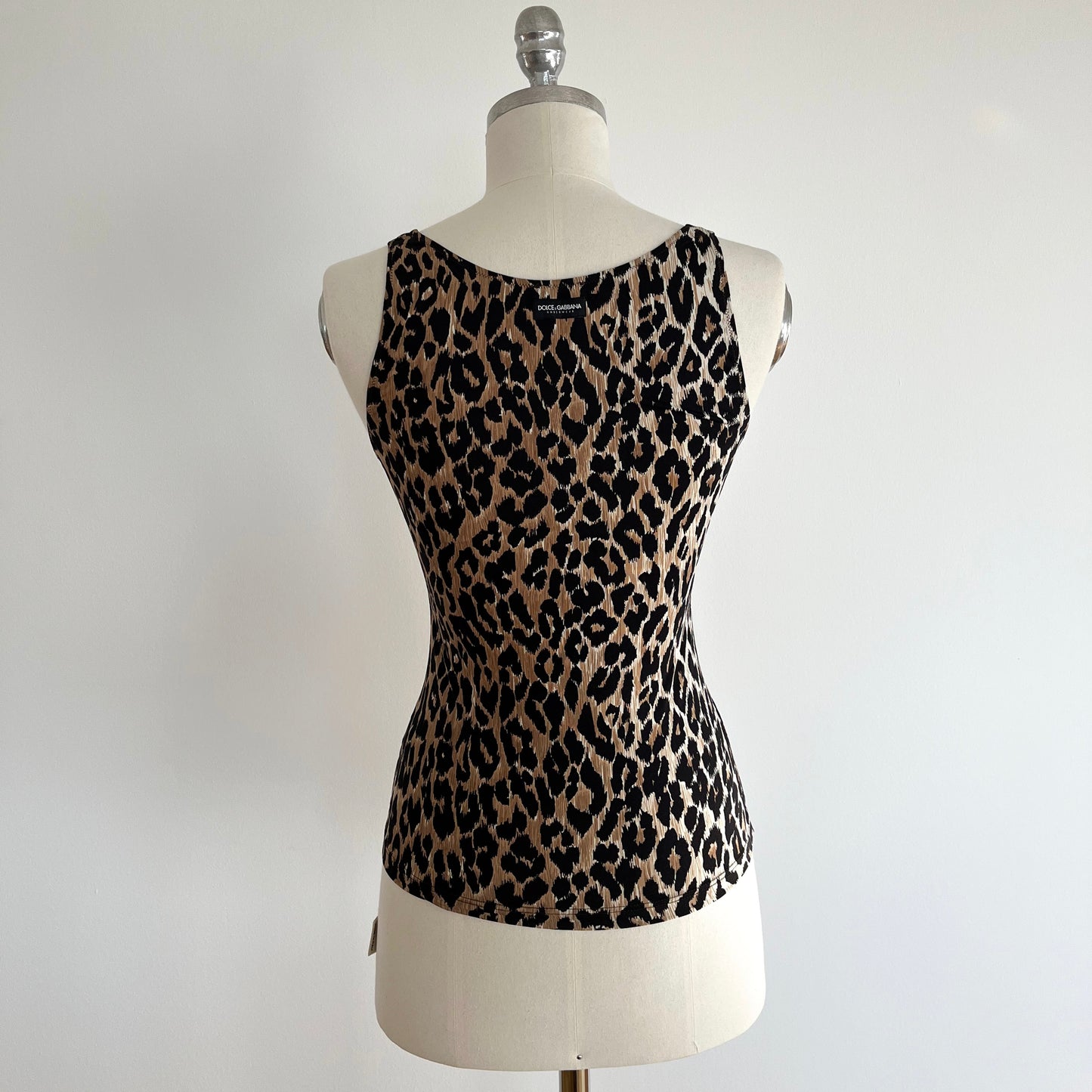 Dolce & Gabbana Leopard Print Tank Top (S/M)