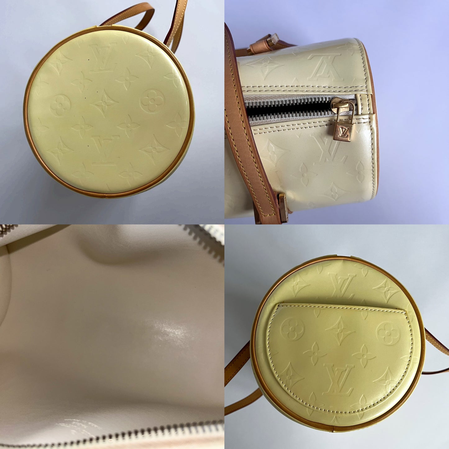 Louis Vuitton Lexington Bedford Vernis Papillon Ivory