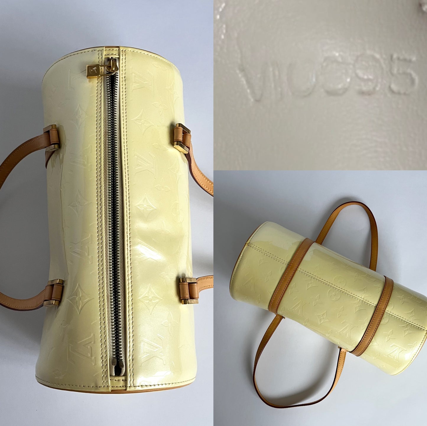Louis Vuitton Lexington Bedford Vernis Papillon Ivory