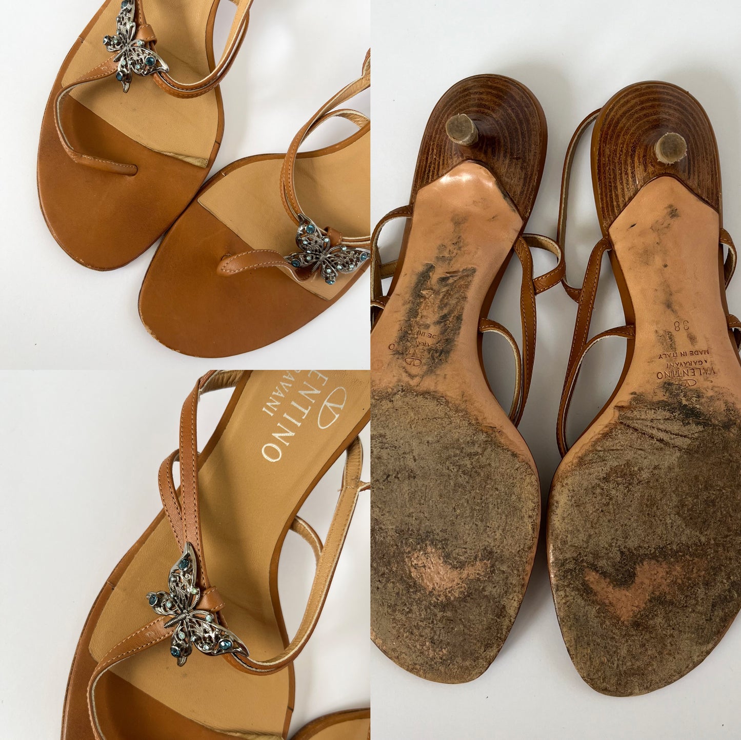 Valentino Butterfly Kitten Heels (38 EU)
