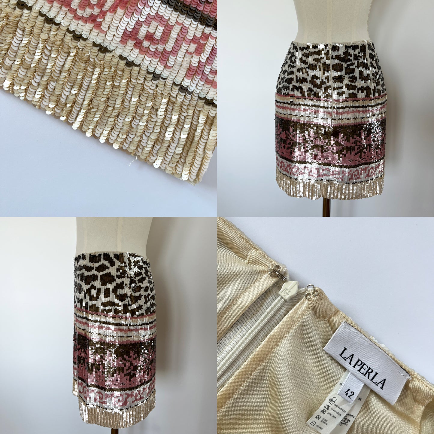 La Perla Sequin Skirt (DE 38)