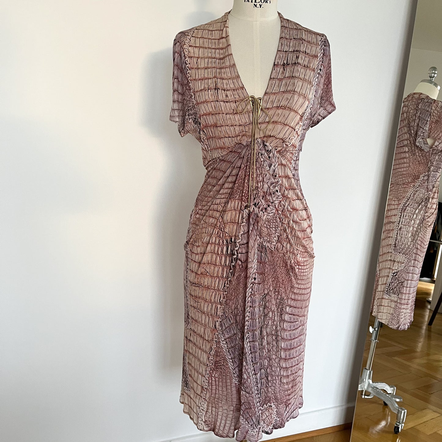 Roberto Cavalli S/S 2011 Animal Print Dress (M/L)