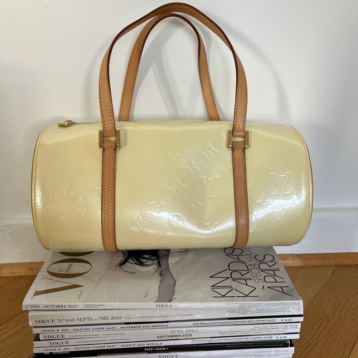 Louis Vuitton Lexington Bedford Vernis Papillon Ivory