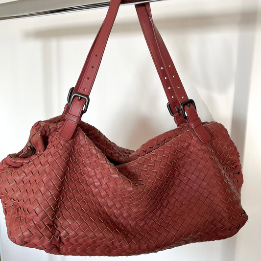 Bottega Veneta Intrecciato Bag Toasted Mauve