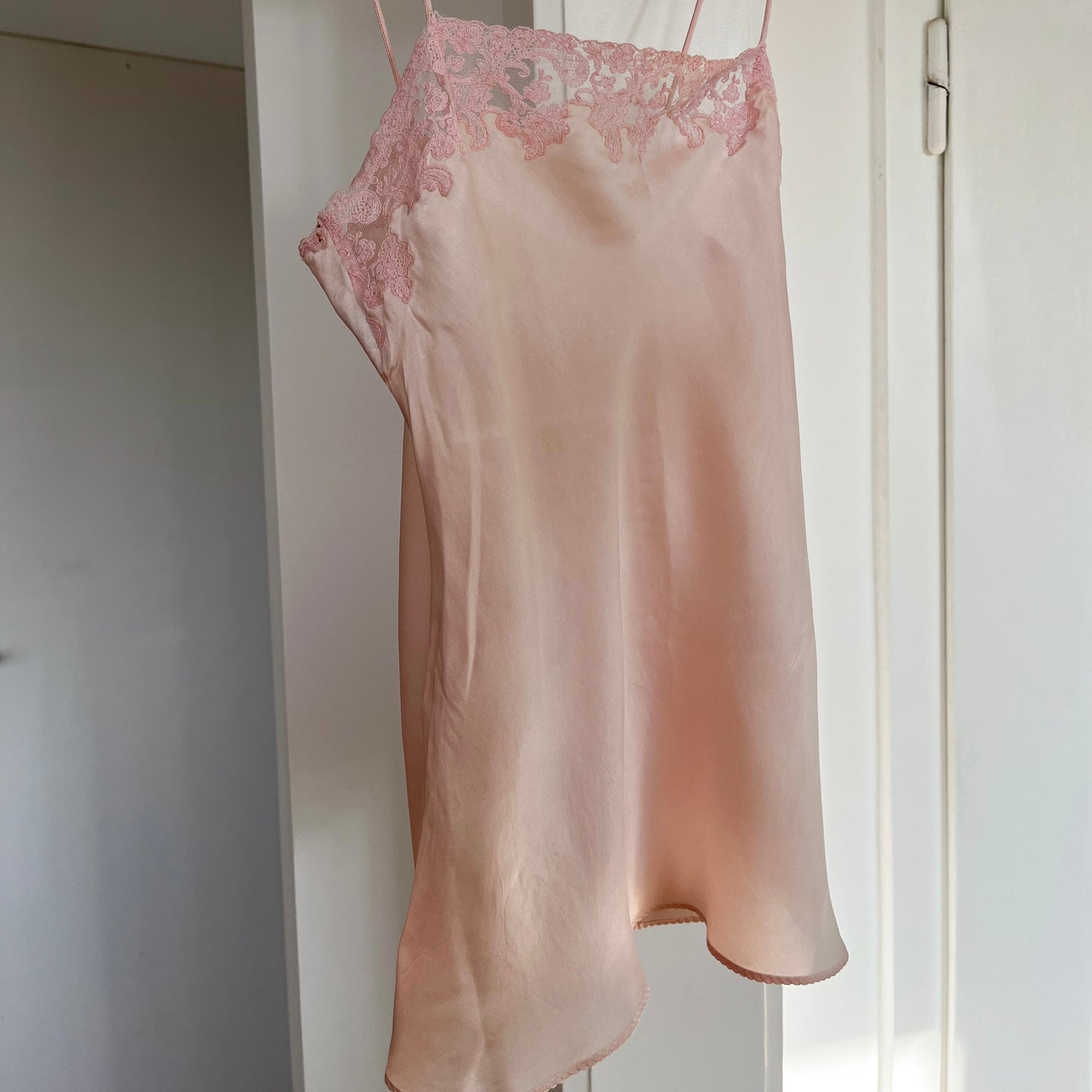 La Perla Silk & Lace Cami Top Rose (XS)
