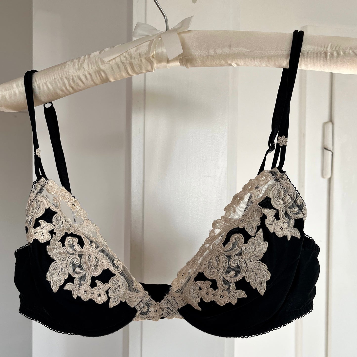 La Perla Silk Bra Black (80 B)