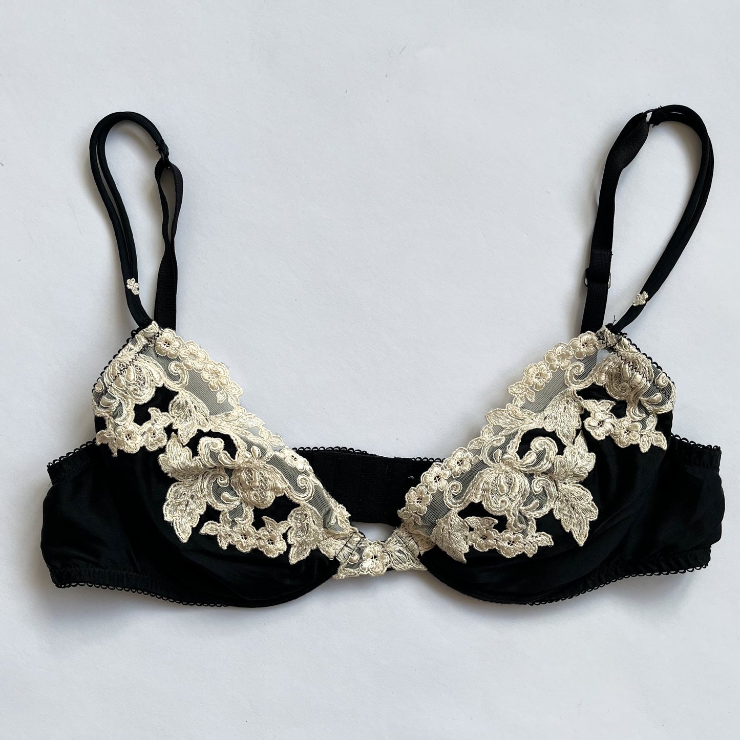 La Perla Silk Bra Black (80 B)