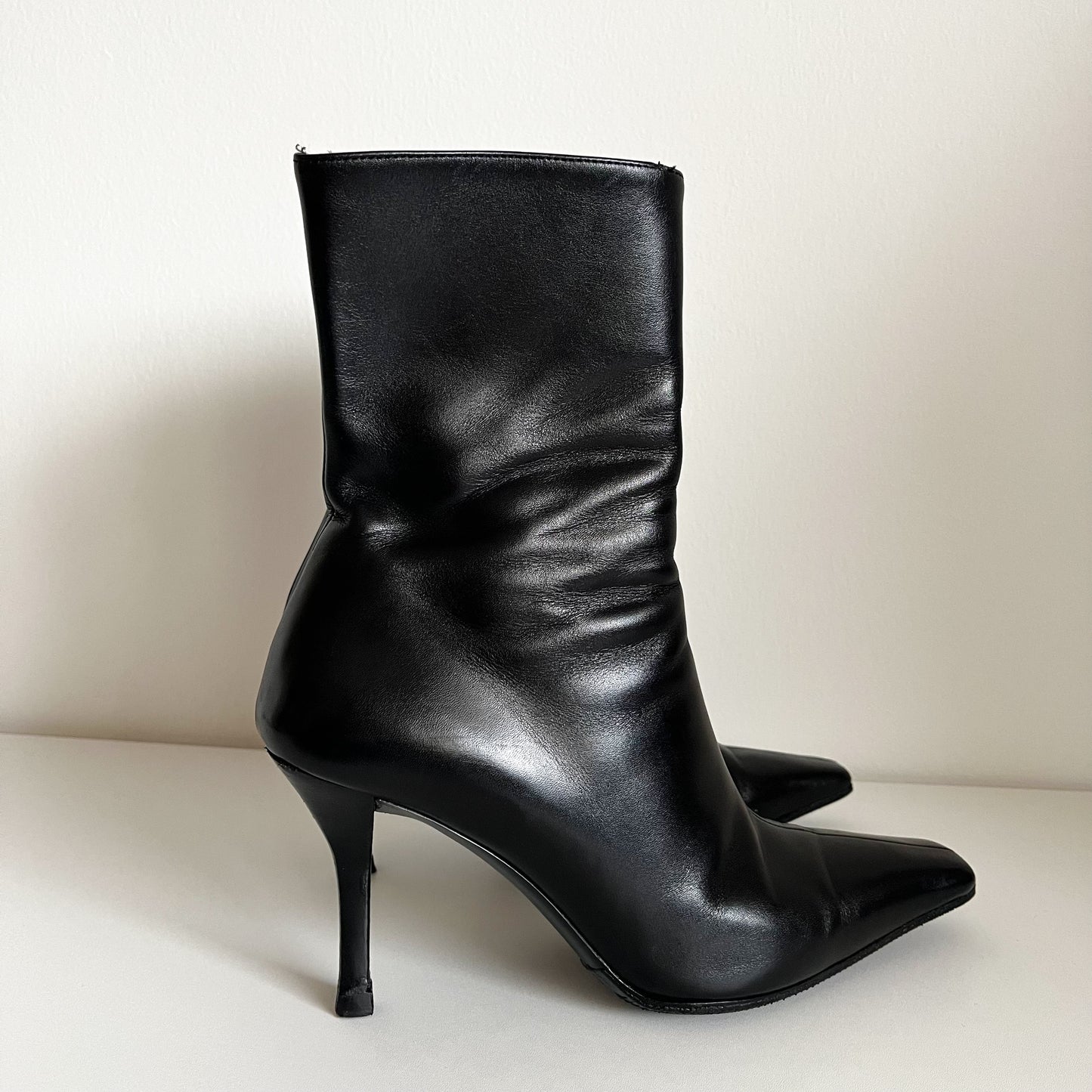 Gucci by Tom Ford G Logo Boots Black (38.5 EU)