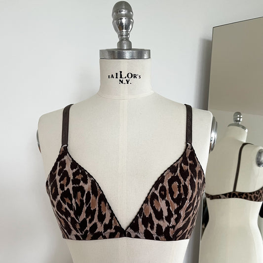 Dolce & Gabbana Leopard Bralette (S)