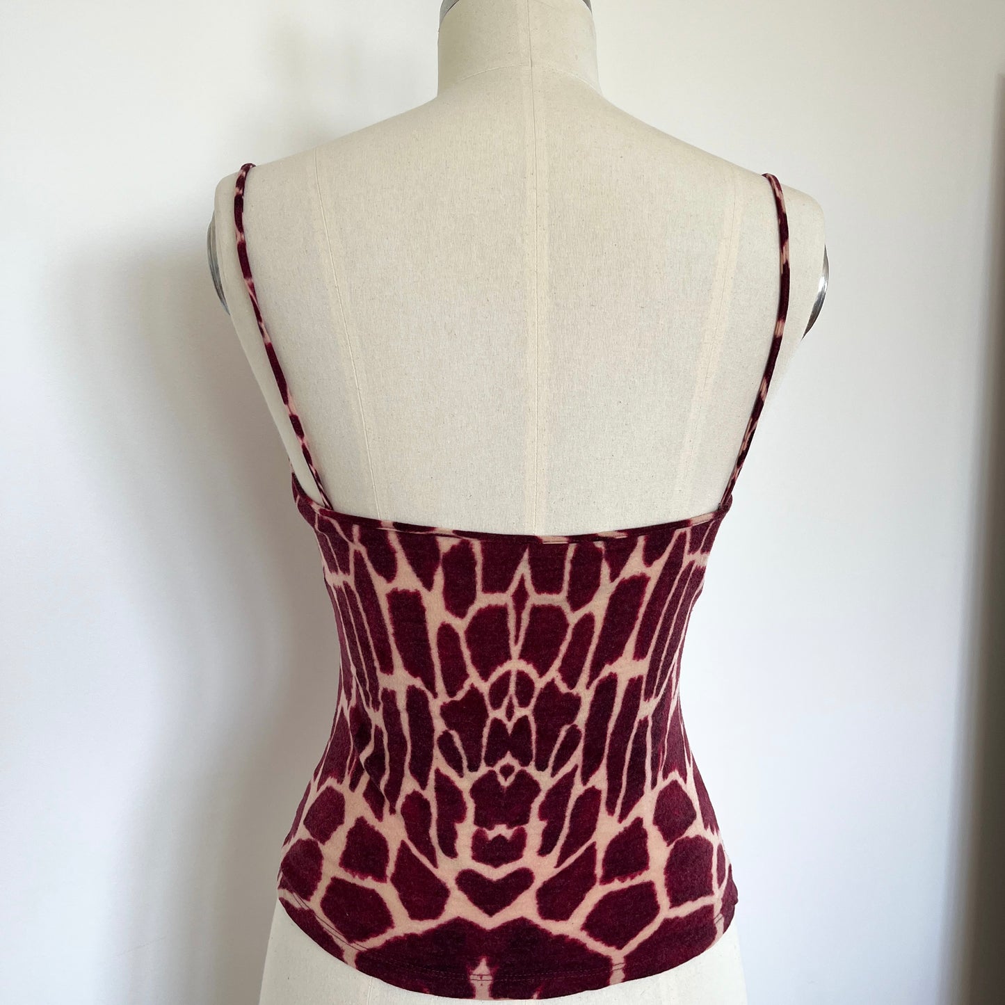 Roberto Cavalli Giraffe Print Top (S)
