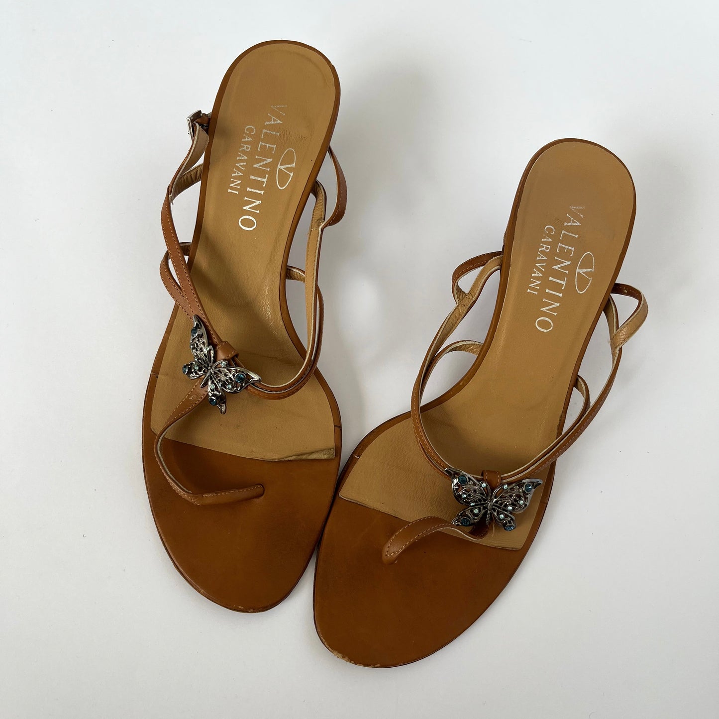 Valentino Butterfly Kitten Heels (38 EU)