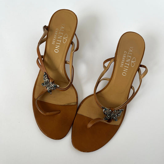 Valentino Butterfly Kitten Heels (38 EU)