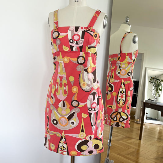 Emilio Pucci SS 2004 Dress Apricot (38)