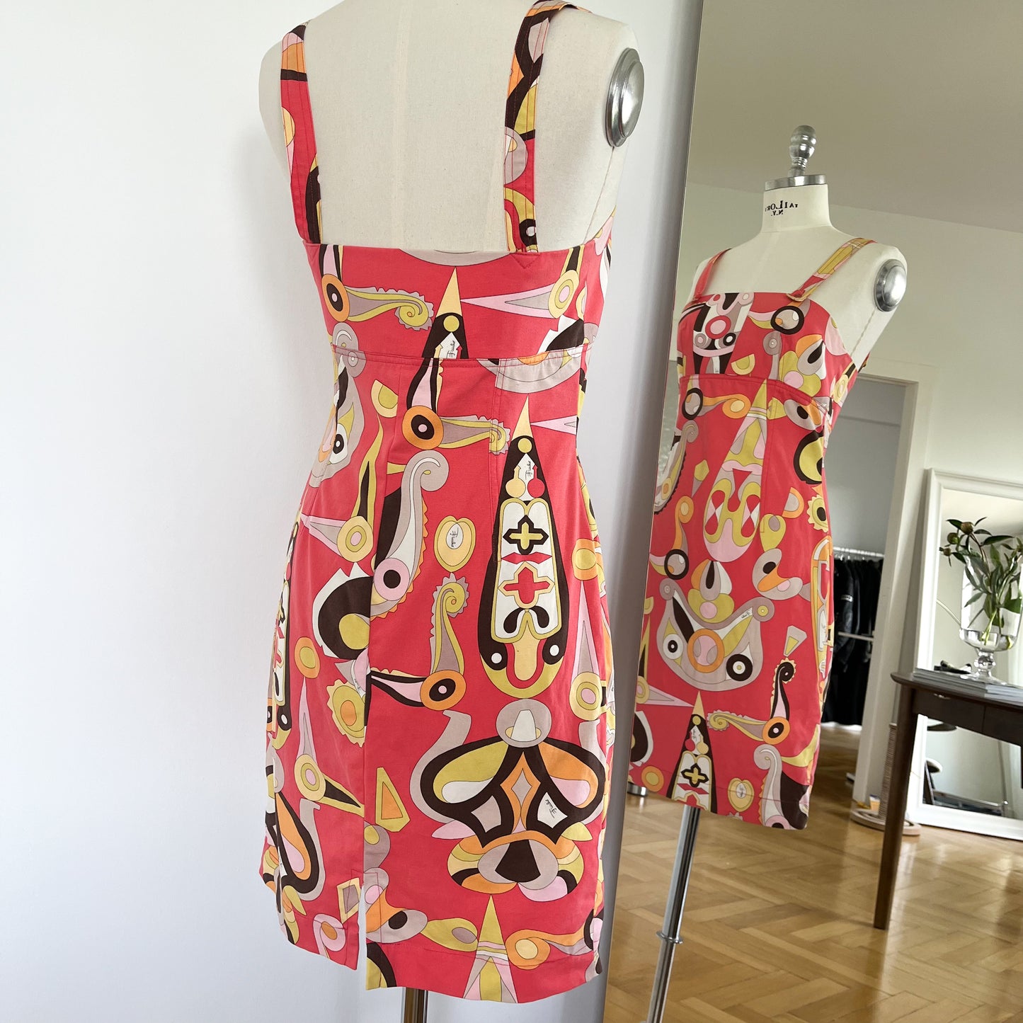 Emilio Pucci SS 2004 Dress Apricot (38)