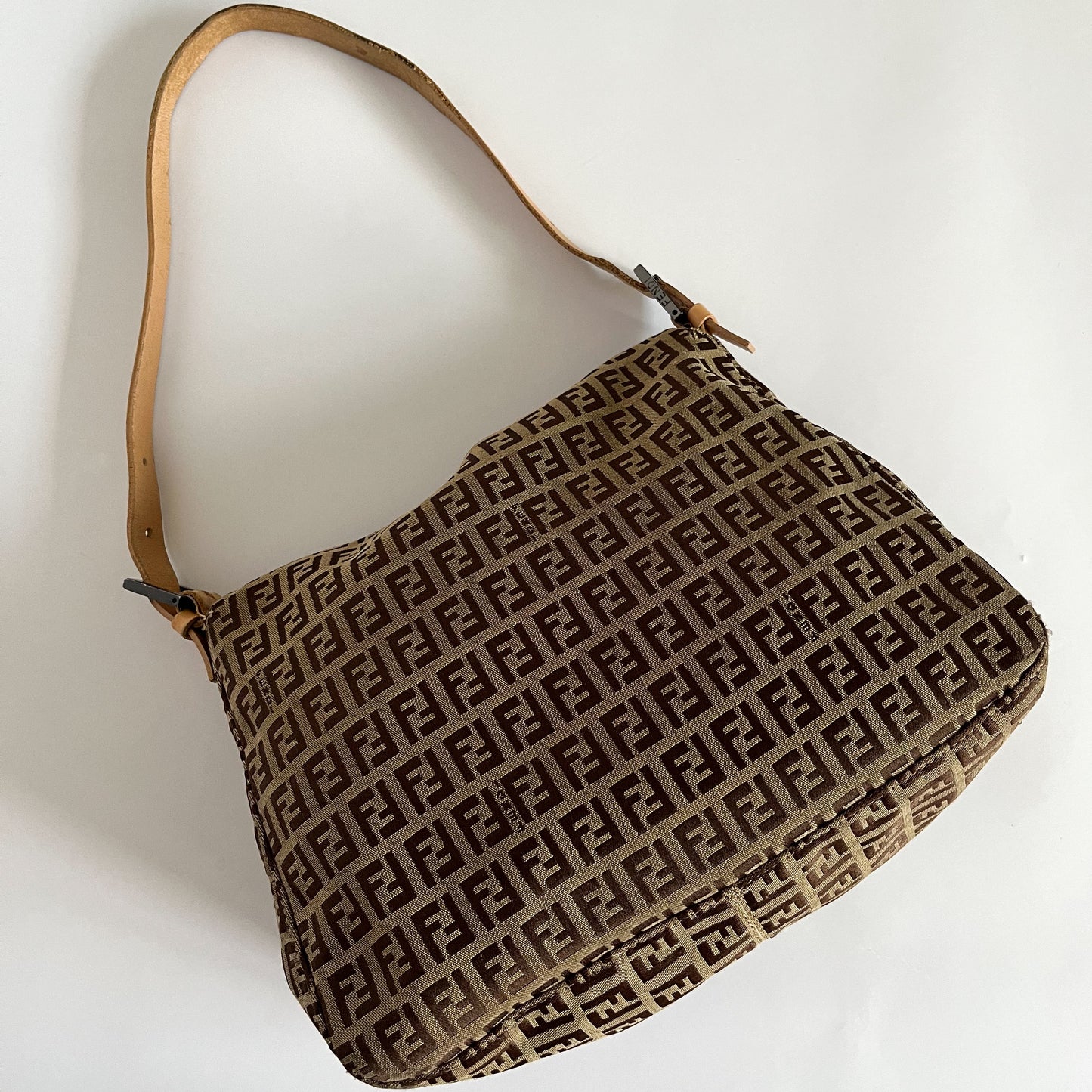 Fendi Baguette Zucchino Mamma Bag