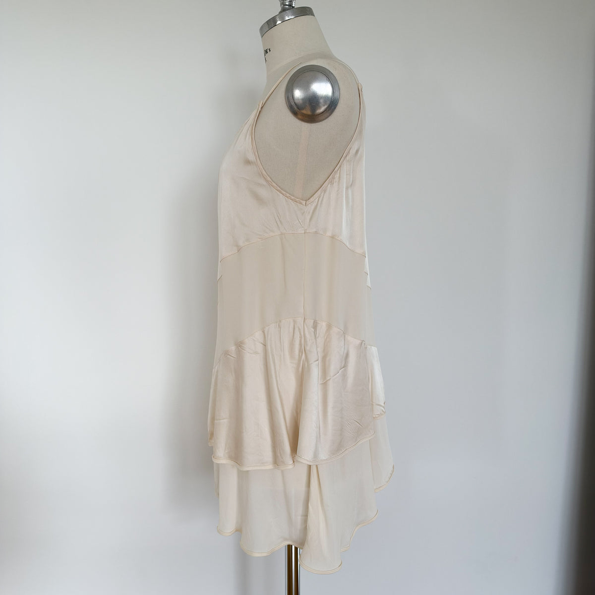 La Perla Silk Babydoll Creme (M)