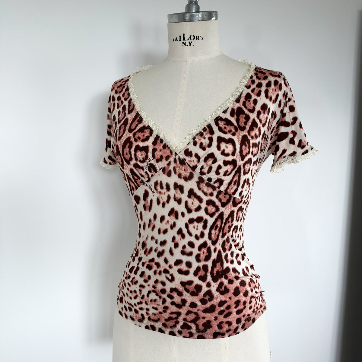 Class by Roberto Cavalli Leopard Shirt (M-L)